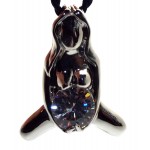 Gaia Mother Earth Goddess Pendant with Swarovski Crystal